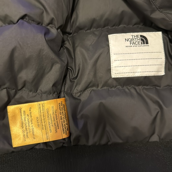Black The North Face, size M boys - Picture 3 of 5